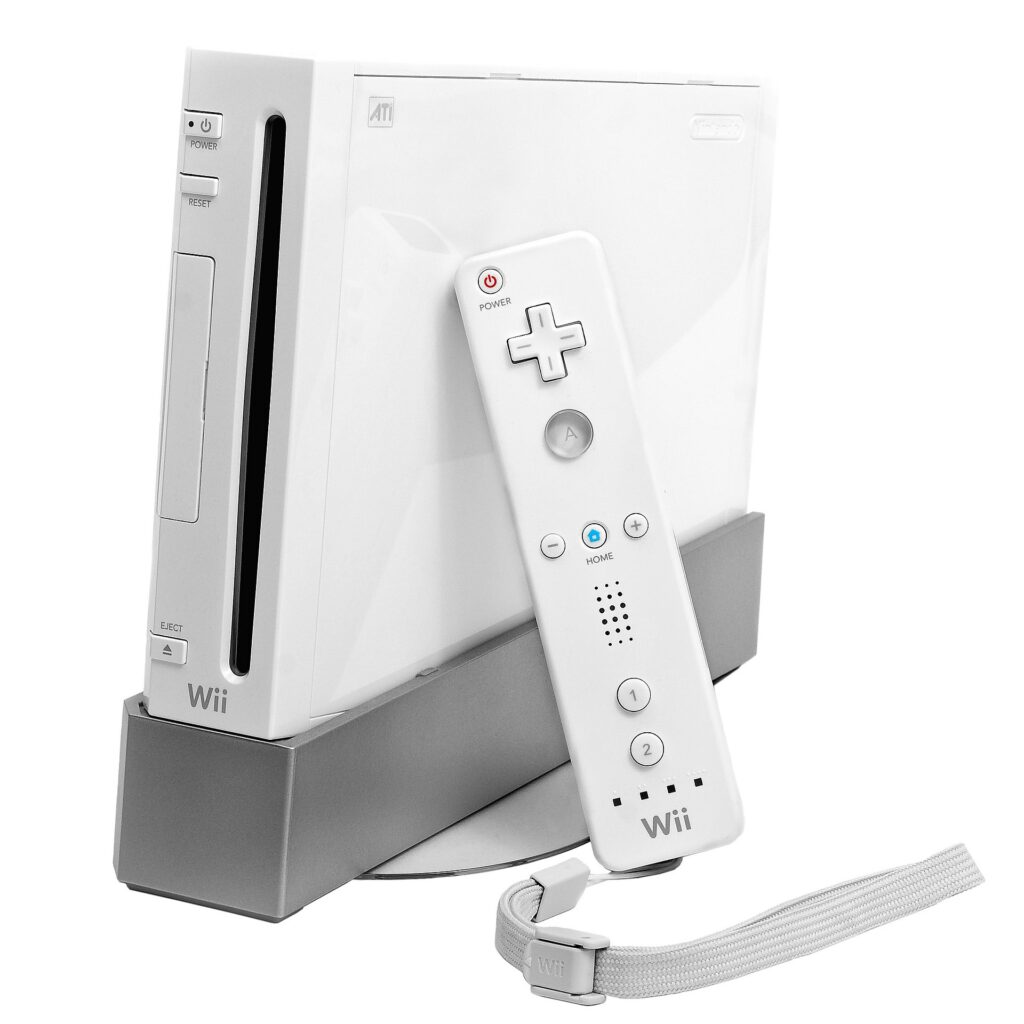 Nintendo Wii console.